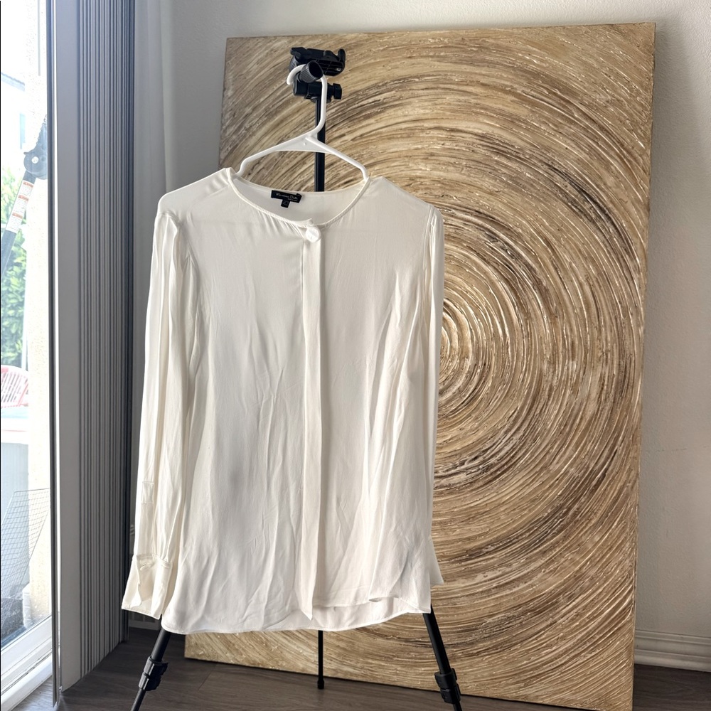Massimo Dutti white shirt size 2